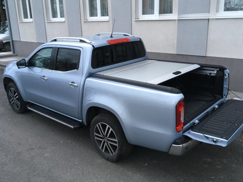 Ролетна Щора RealTruck MRC2000 – сребърна – Mercedes D/C 2017-