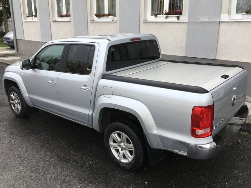 Ролетна щора RealTruck MRC2000 – сребриста – Volkswagen Amarok D/C (2010–2020)