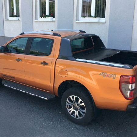 Ролетна щора RealTruck MRC2000 – черна – Ford Ranger Wildtrak D/C (2012–2022)