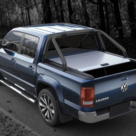Ролетна щора RealTruck MRC2000 – сребриста – съвместима с оригинален ролбар – Volkswagen D/C 2010-2020