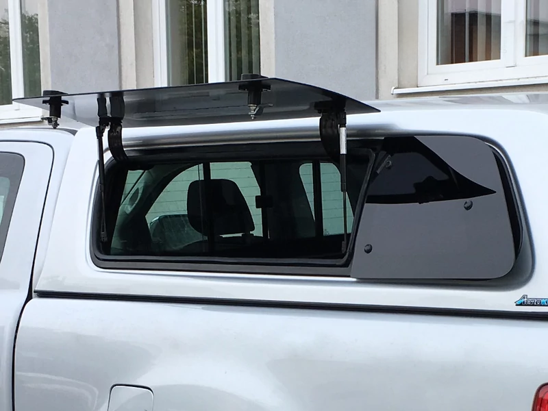 Хардтоп Aeroklas Stylish – отваряем нагоре прозорец – цветови вариации – Isuzu Е/C 2025-