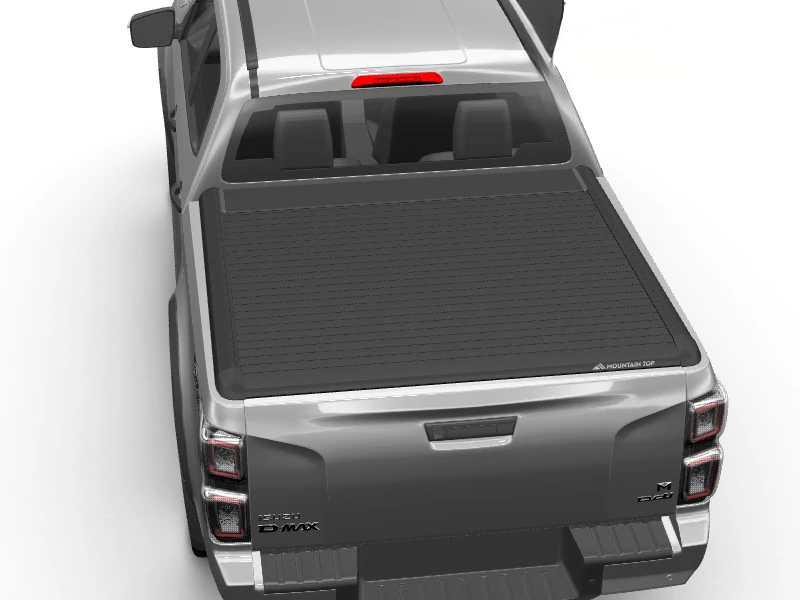 Ролетна щора RealTruck EVOm Manual – черна – Isuzu D-Max D/C (2020+)