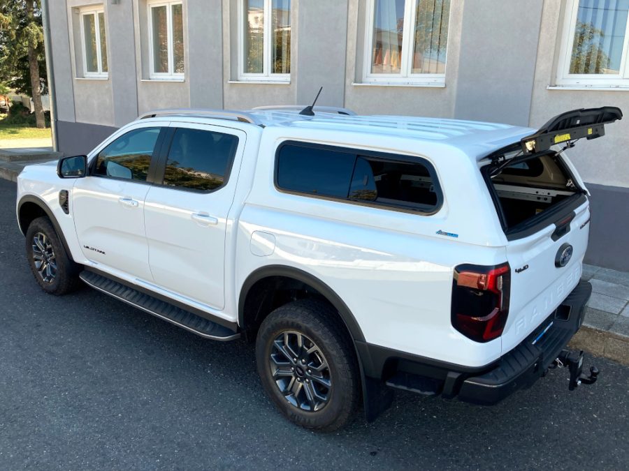 Хардтоп Aeroklas Stylish – Плъзгащ се страничен прозорец – Ford Ranger (2023-) / Ranger Raptor (2023-) T6.2