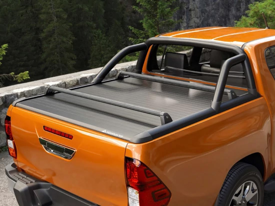 Ролетна щора RealTruck EVOm Manual – черна – Ford Ranger D/C (2011–2022)