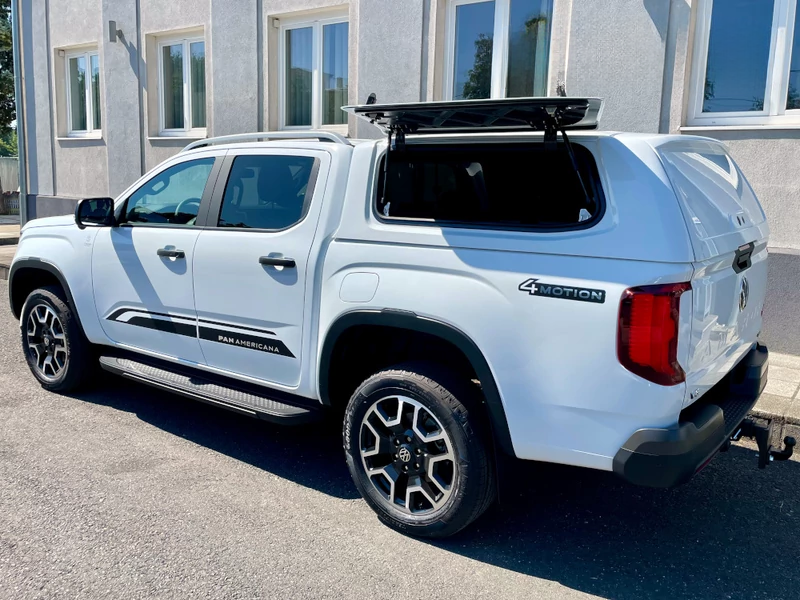 Хардтоп Aeroklas Work – отваряеми нагоре странични врати – VW Amarok D/C 2023+