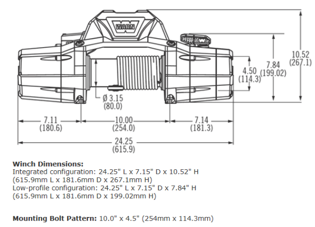 Warn ZEON 10 Winch (88990)