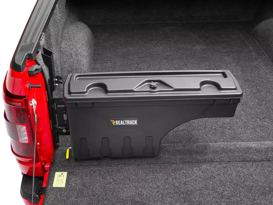 UnderCover SwingCase Swing-Out Toolbox – Driver Side, Ford Ranger (2019–2023)