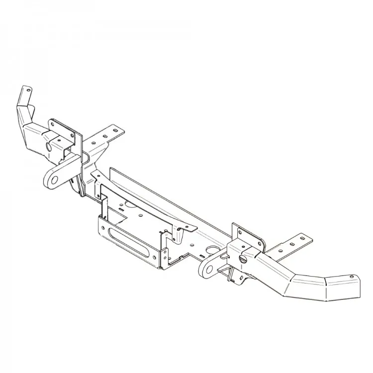 Плоча за Скрит Монтаж на Лебедка (VW Crafter 2006–2017 / Mercedes Sprinter W906 2006–2019 4×4)