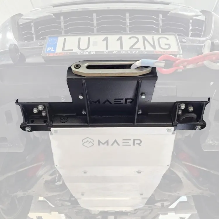 Плоча за Скрит Монтаж на Лебедка (Isuzu D-Max)