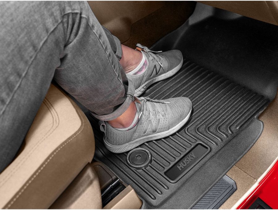 Husky Liners WeatherBeater Floor Liners – Front and Rear for Toyota Hilux Double Cab (2015–2025)