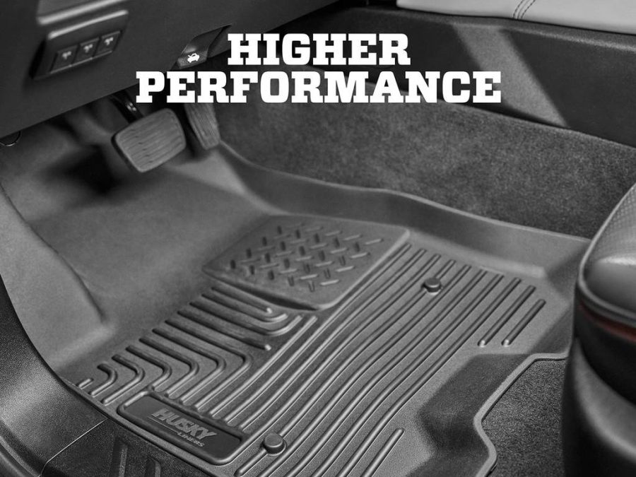 Husky Liners WeatherBeater Floor Liners – Front + Second Row (3 pieces)