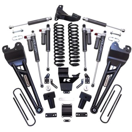 ReadyLIFT 4” Lift Kit with Falcon 3.3, Radius Arms and Dual Steering Stabilizer – Ford Super Duty F250 / F350 4WD (2023–2026)