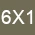 6X1