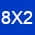8X2
