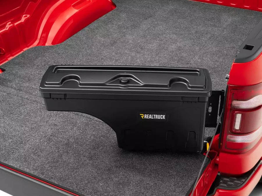 UnderCover SwingCase Swing-Out Toolbox – Passenger Side, Isuzu D-Max (2021+)