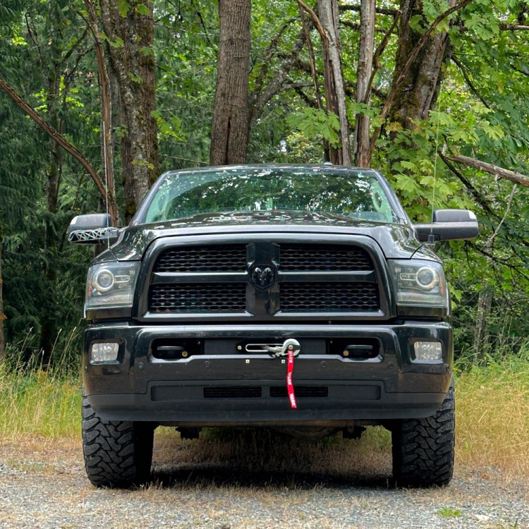 Плоча за Скрит Монтаж на Лебедка (RAM 2500 / 3500 6.7L Cummins)