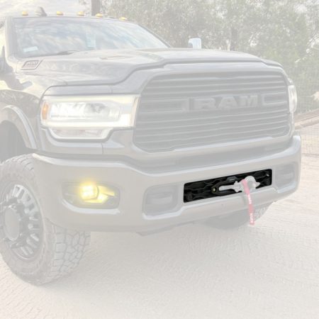 Плоча за Скрит Монтаж на Лебедка (RAM 2500 / 3500 6.7L Cummins)