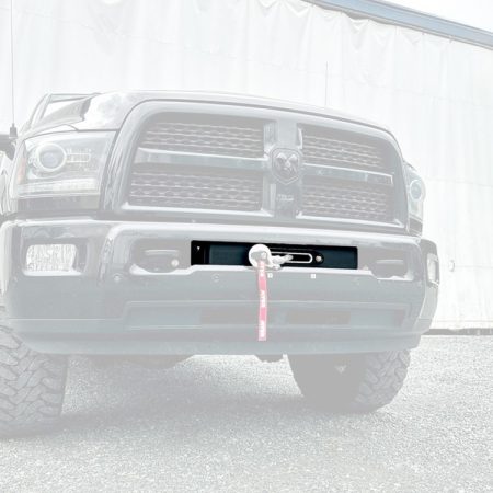 Плоча за Скрит Монтаж на Лебедка (RAM 2500 / 3500 6.7L Cummins)