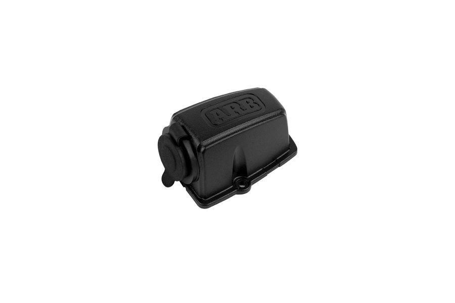 Threaded power socket for surface mounting