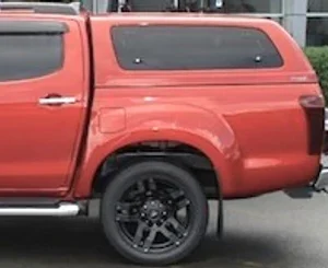 Хардтоп Aeroklas Stylish – повдигащ се страничен прозорец (Pop-up) – цветови вариации – Isuzu D-Max D/C 2012–2020