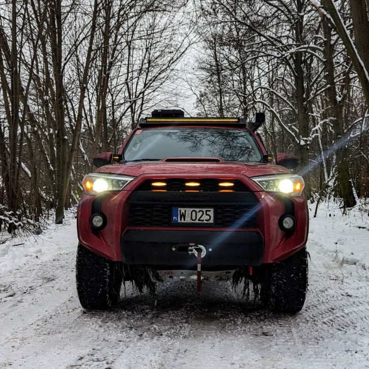 Плоча за Скрит Монтаж на Лебедка (Toyota 4Runner 5th Gen)