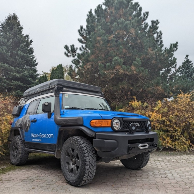 Стоманена Плоча за Лебедка (Toyota FJ Cruiser – OEM Броня)