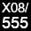 X08/555