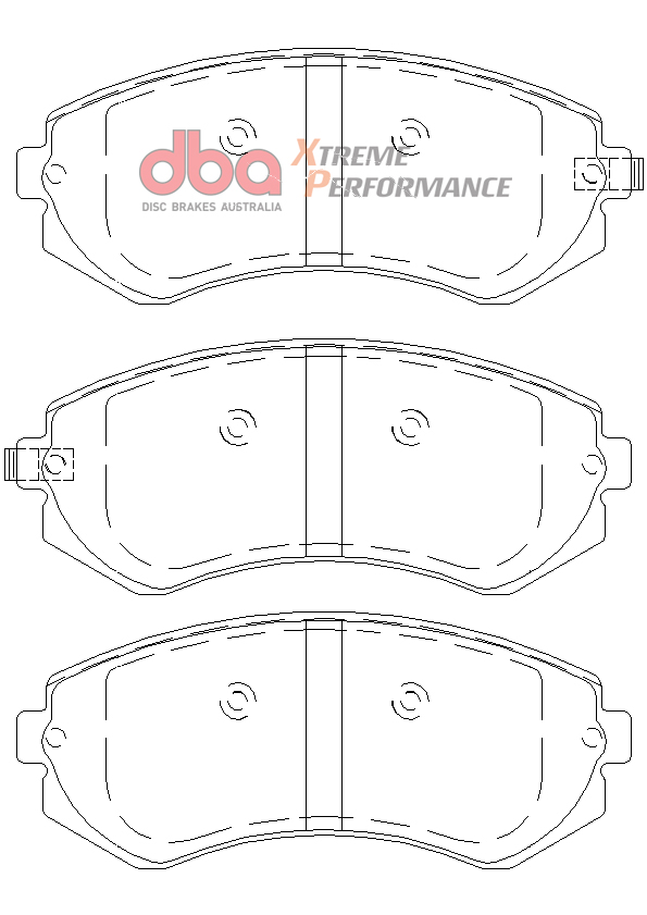 Заден спирачен комплект DBA 4000 Series T3 с Xtreme Performance за Nissan Patrol Y61