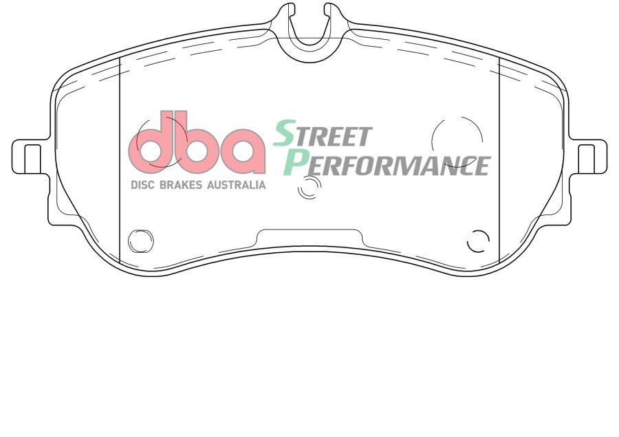 Заден спирачен комплект DBA Street Series T2 + Street Performance за Volkswagen Amarok