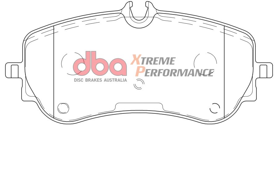 DB15002XP задни накладки DBA Xtreme Performance за Amarok