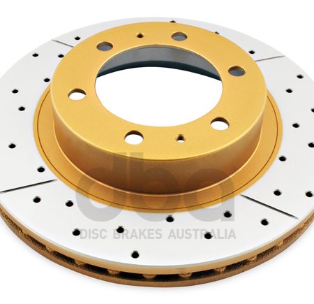 DBA X Gold Front Brake Rotor for Toyota