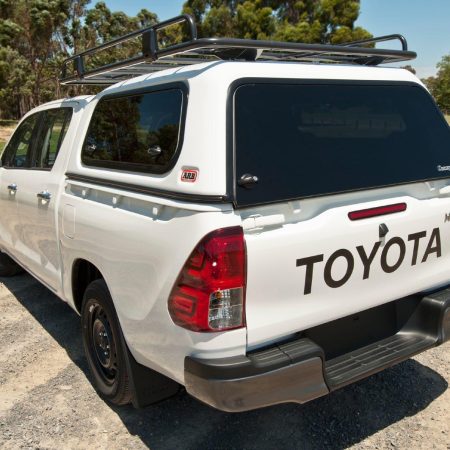 Хардтоп ARB Classic за Toyota Hilux Dual Cab (2005–2015) – плъзгащ се десен прозорец и повдигащ се ляв прозорец