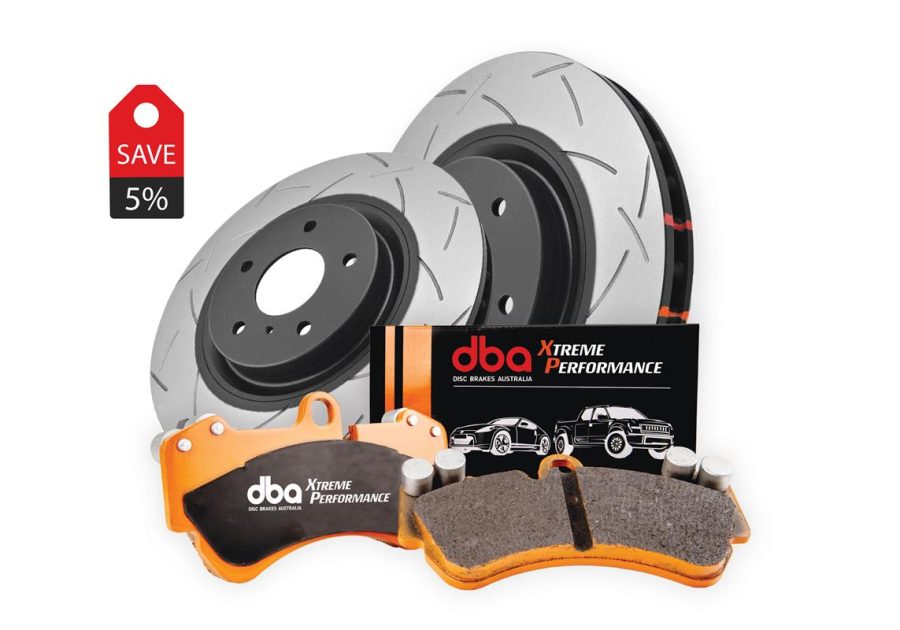 Комплект предни спирачни дискове и накладки DBA 4000 Series T3 Xtreme Performance за Toyota Land Cruiser Prado 150