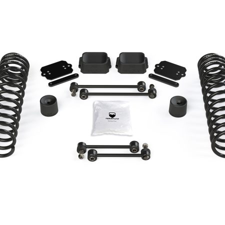 2.5-Inch Spring Lift Kit for Jeep Wrangler JL Unlimited 4-Door (2018+), No Shocks