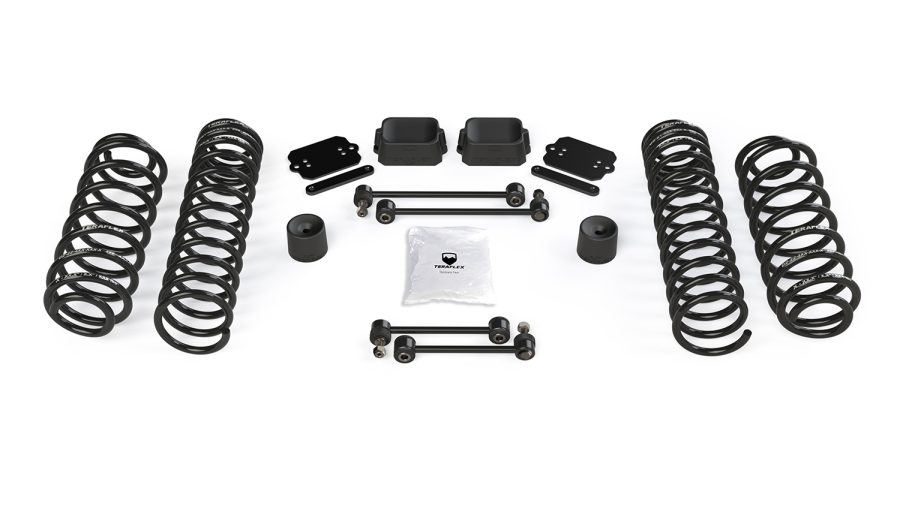 2.5-Inch Lift Spring Kit for Jeep Wrangler JL 2-Door (2018+), No Shocks