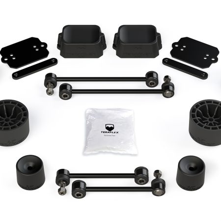 2.5-Inch Spacer Lift Kit for Jeep Wrangler JL Rubicon 2-Door (2018+), No Shocks