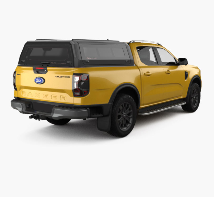 RhinoMan Xtreme Алуминиев хардтоп за Ford Ranger Double Cab (2023+) – Повдигащи се странични прозорци и повдигащ се заден прозорец