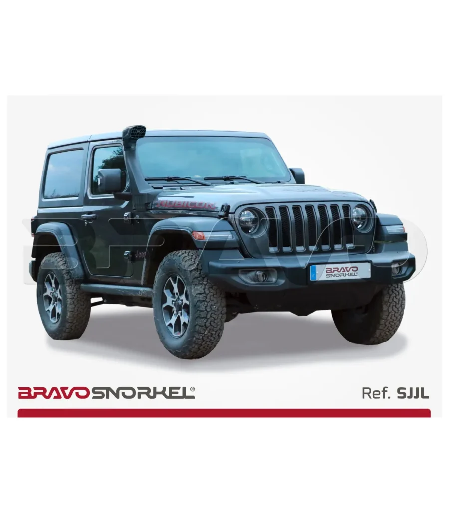 Шнорхел BRAVO за Jeep Wrangler JL / Gladiator JT (2017+)
