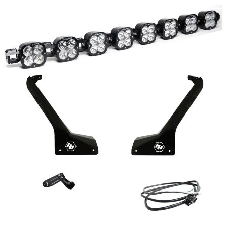 Baja Designs 8XL Sport Linkable Modular LED Roof Light System Kit for Jeep Wrangler JL (2018–2026) / Gladiator JT (2020–2026)