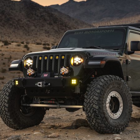 Baja Designs DOT LP6 LED Headlight Kit for Jeep Wrangler JL (2018–2026) and Gladiator JT (2020–2026) with Factory LED Headlights