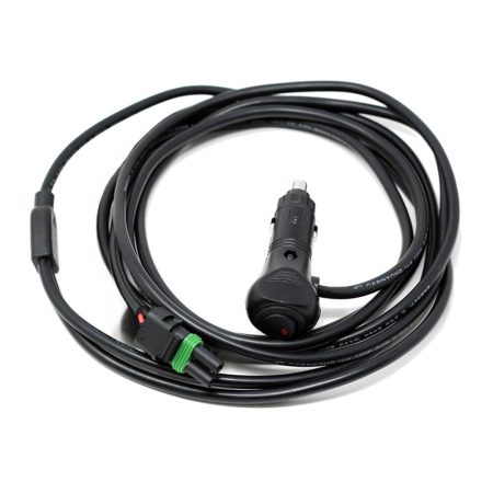 Baja Designs 10 ft. Wiring Harness with 12V Cigarette Plug for One LED Light – Universal