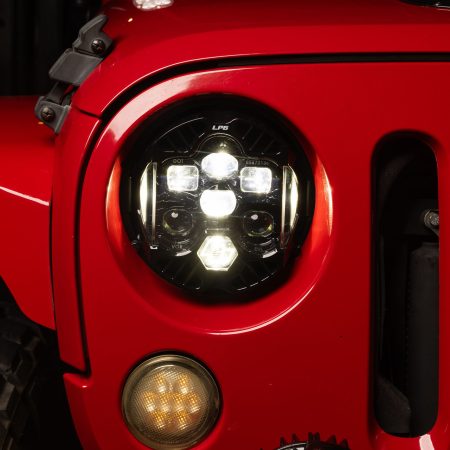 Baja Designs DOT LP6 LED Headlight Kit for Jeep Wrangler JK (2007–2018)