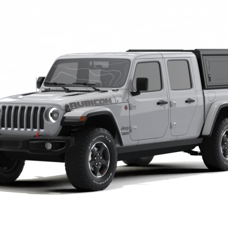 Alu-Cab Contour Aluminum Canopy for Jeep Gladiator (2019+) Double Cab – without Side Windows