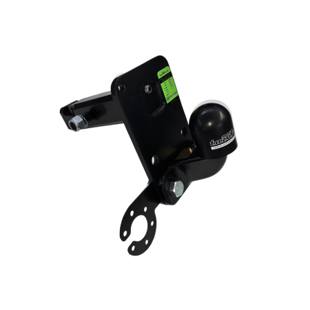 Tow Hitch Adapter for 2" Receiver (5 × 5 cm) with Flange Tow Ball – 3,500 kg