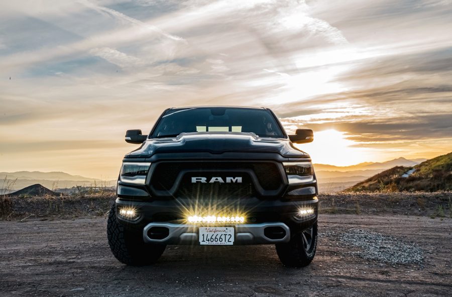 20″ OnX6+ LED Light Bar Front Bumper Kit for RAM 1500 Rebel (2019–2024)