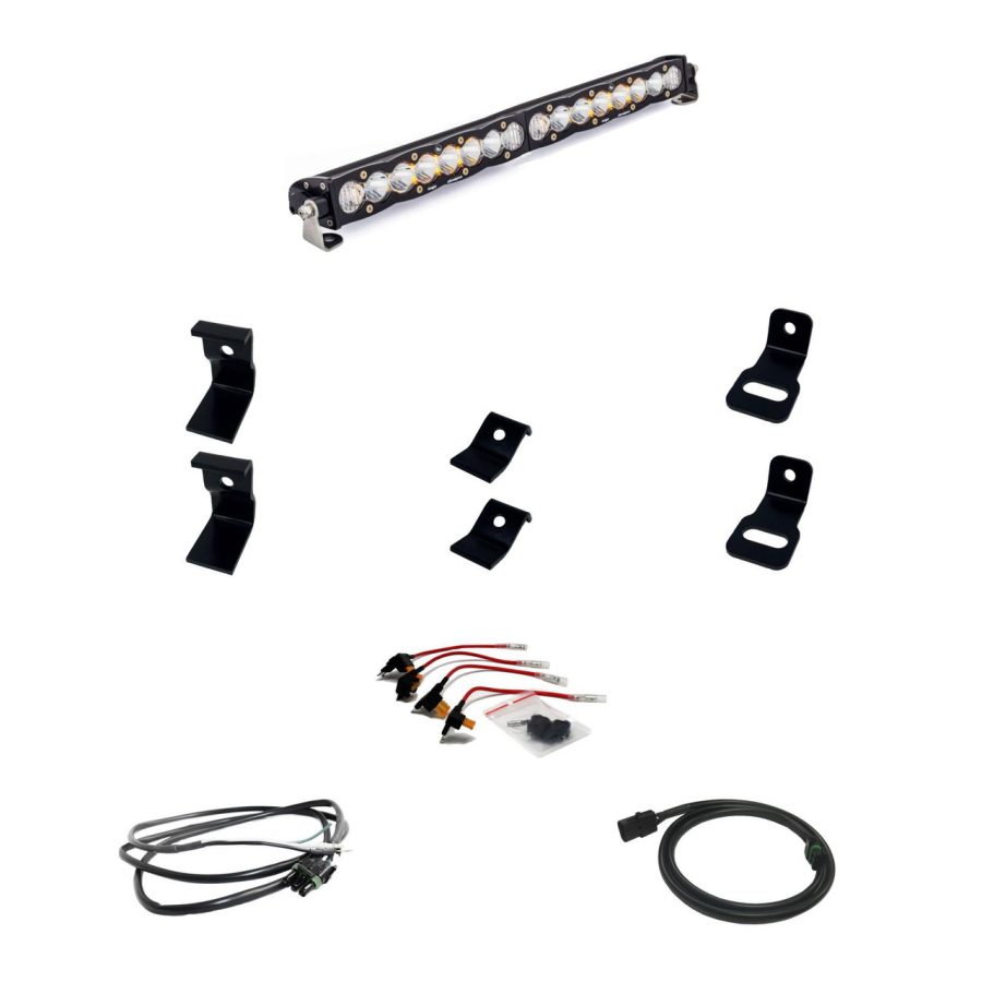 20″ S8 LED Light Bar Front Grille Kit for RAM 1500 Rebel (2019–2024) and RAM 1500 TRX (2021–2024)