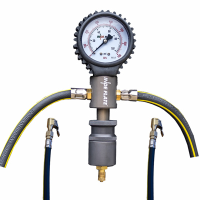 Indeflate 2-Tyre Simultaneous Inflation and Deflation System (2 × 3 m Hoses)
