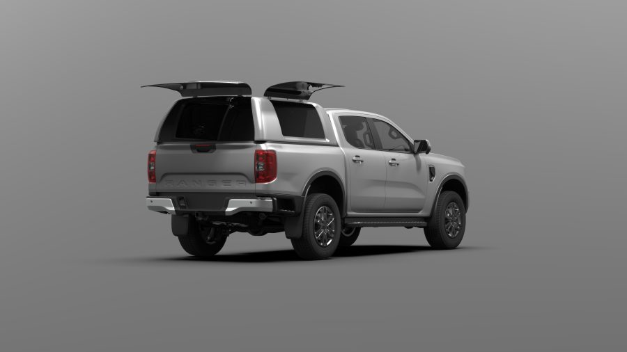 Ronika Хардтоп за Ford Ranger Double Cab (2023+) – Странични и задна врата