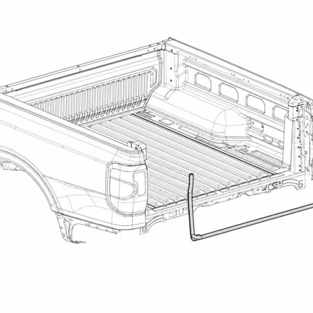 Уплътнение за заден борд Aeroklas Dust Seal за Ford Ranger / Volkswagen Amarok Double Cab (2023+)