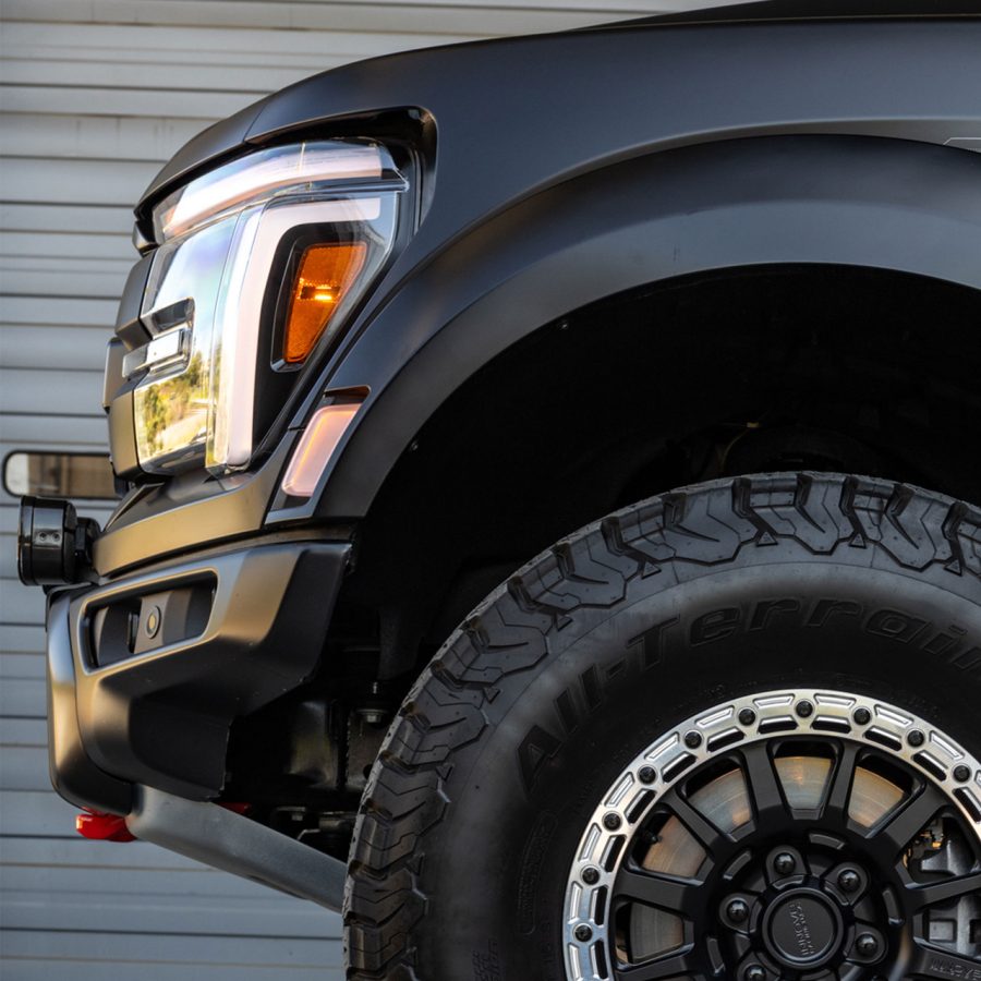6-Light Linkable LED Front Bumper Kit – Ford 2024-2026 F-150 Raptor R/37